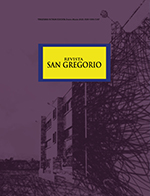 					Ver Núm. 38 (2020): Revista San Gregorio. ENERO-MARZO 2020
				